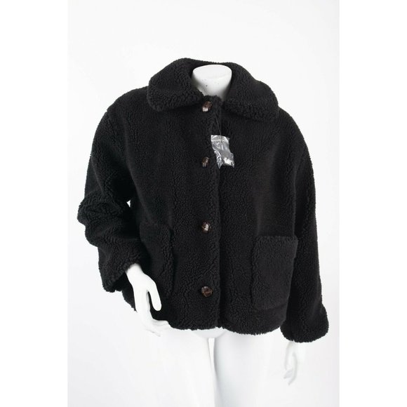 Zara Jackets & Blazers - Zara Womens Faux Shearling M Teddy Fuzzy Coat